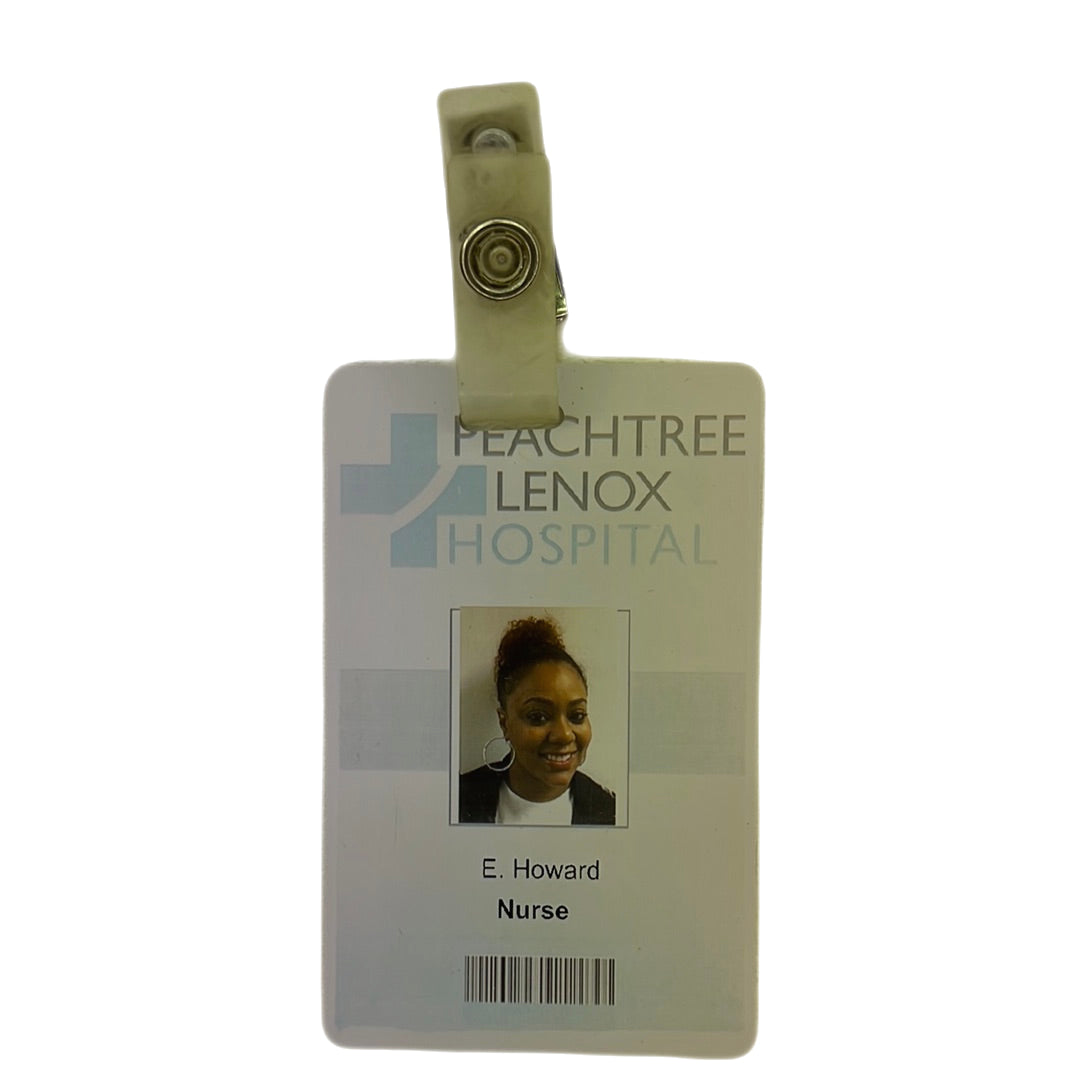 Peachtree Lenox Hospital ID Badges Survivor’s Remorse Movie Prop Y'allywood Props   