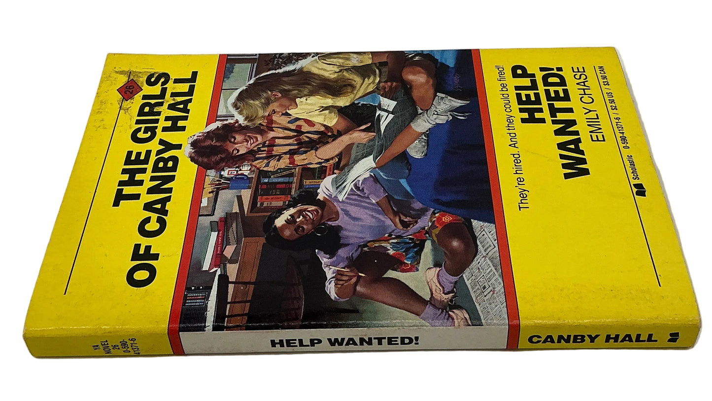Books from Wheeler's Basement Stranger Things (2016-2025) Movie Prop Y'allywood Props The Girls of Canby Hall Help Wanted by Emily Chase