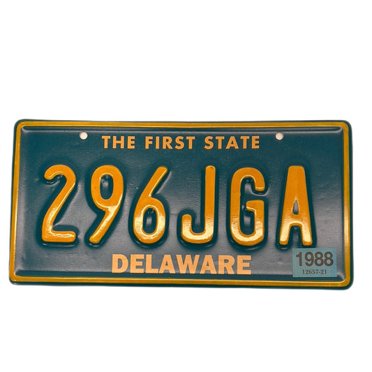 Delaware License Plates Just Mercy Movie Prop Y'allywood Props   