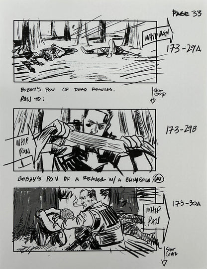 Storyboards Eden-Finale Scene 167 Logan (2017)