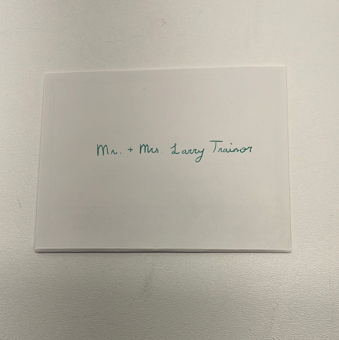 Larry’s Wedding Card S3E8 Doom Patrol Movie Prop Atlanta Brick Co D  