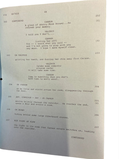 Original Script S3E10 The Bionic Woman (1976-1978) Memorabilia Y'allywood Props