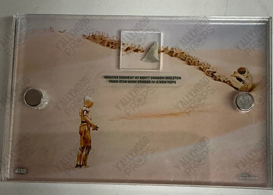 Krayt Dragon Skeleton Star Wars: A New Hope (1977) Movie Prop Y'allywood Props