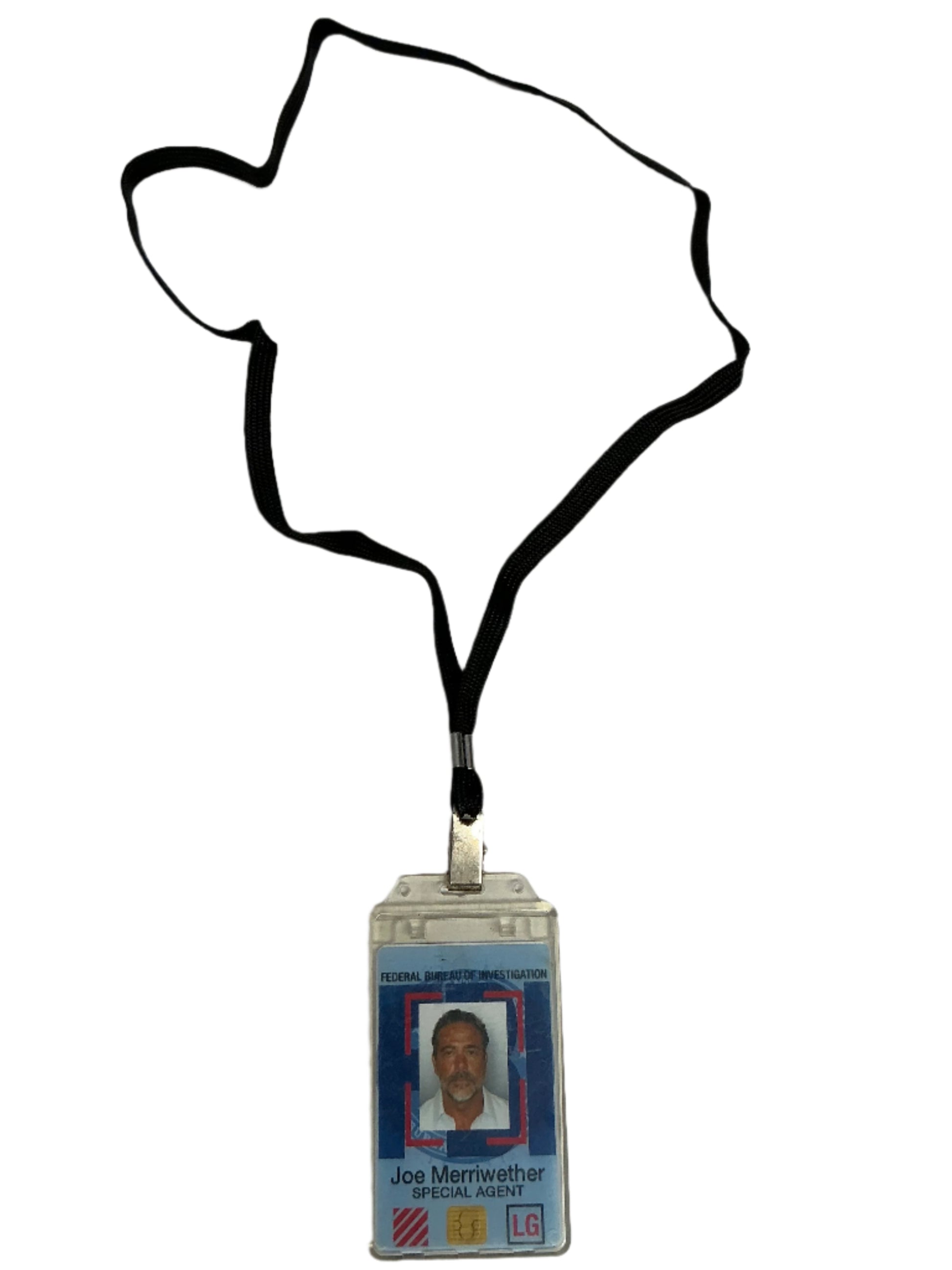 Jeffrey Dean Morgan, Joe Merriwether ID Badge Solace (2015) Movie Prop Y'allywood Props