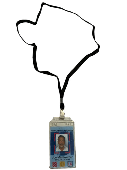 Jeffrey Dean Morgan, Joe Merriwether ID Badge Solace (2015) Movie Prop Y'allywood Props