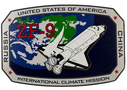 International Climate Mission Sign Geostorm (2017) Movie Prop Y'allywood Props