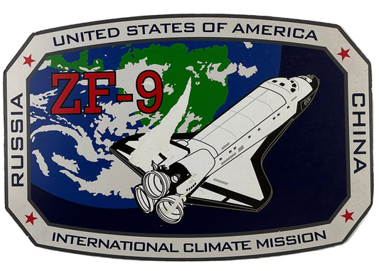International Climate Mission Sign Geostorm (2017) Movie Prop Y'allywood Props