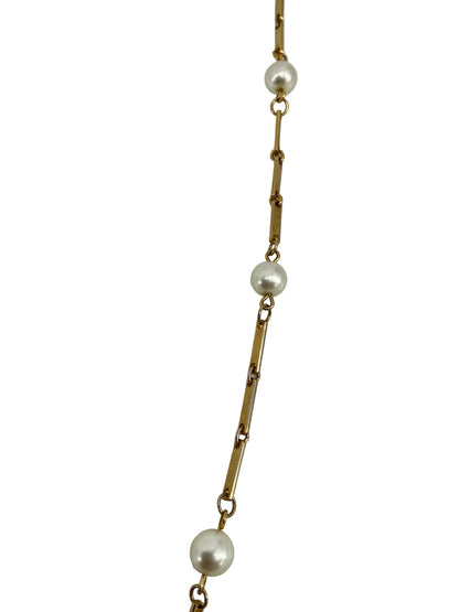 Nicole Kidman's Gold & Pearl Necklace Boy Erased (2018) Movie Prop Y'allywood Props