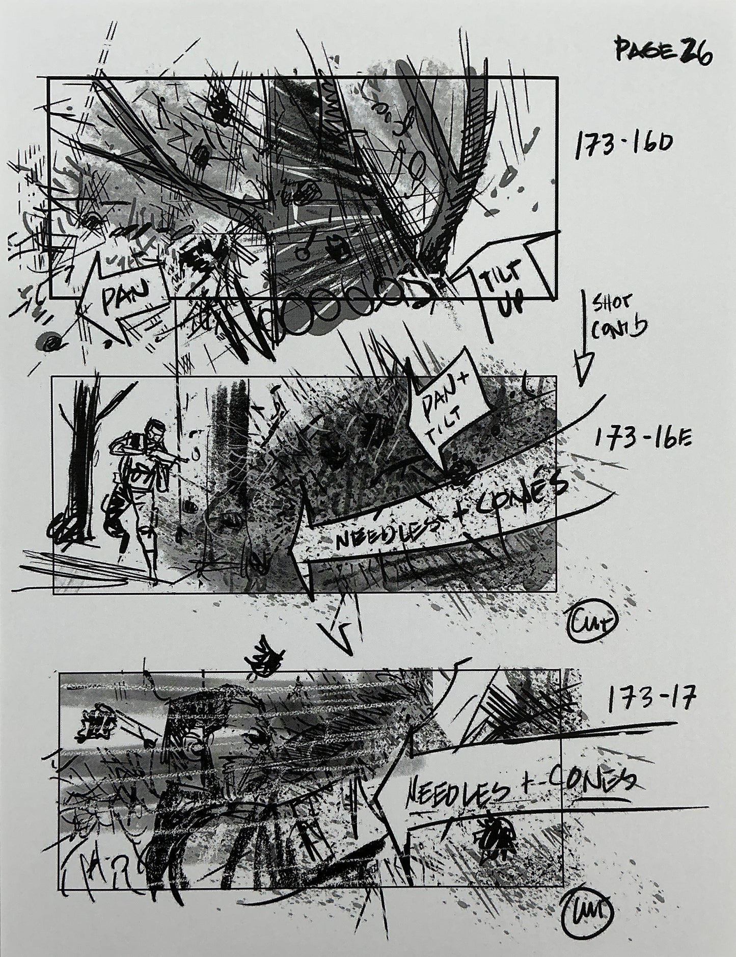 Storyboards Eden-Finale Scene 167 Logan (2017)