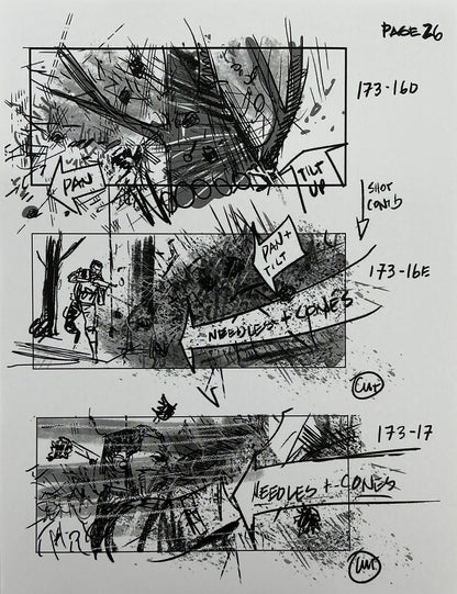 Storyboards Eden-Finale Scene 167 Logan (2017)