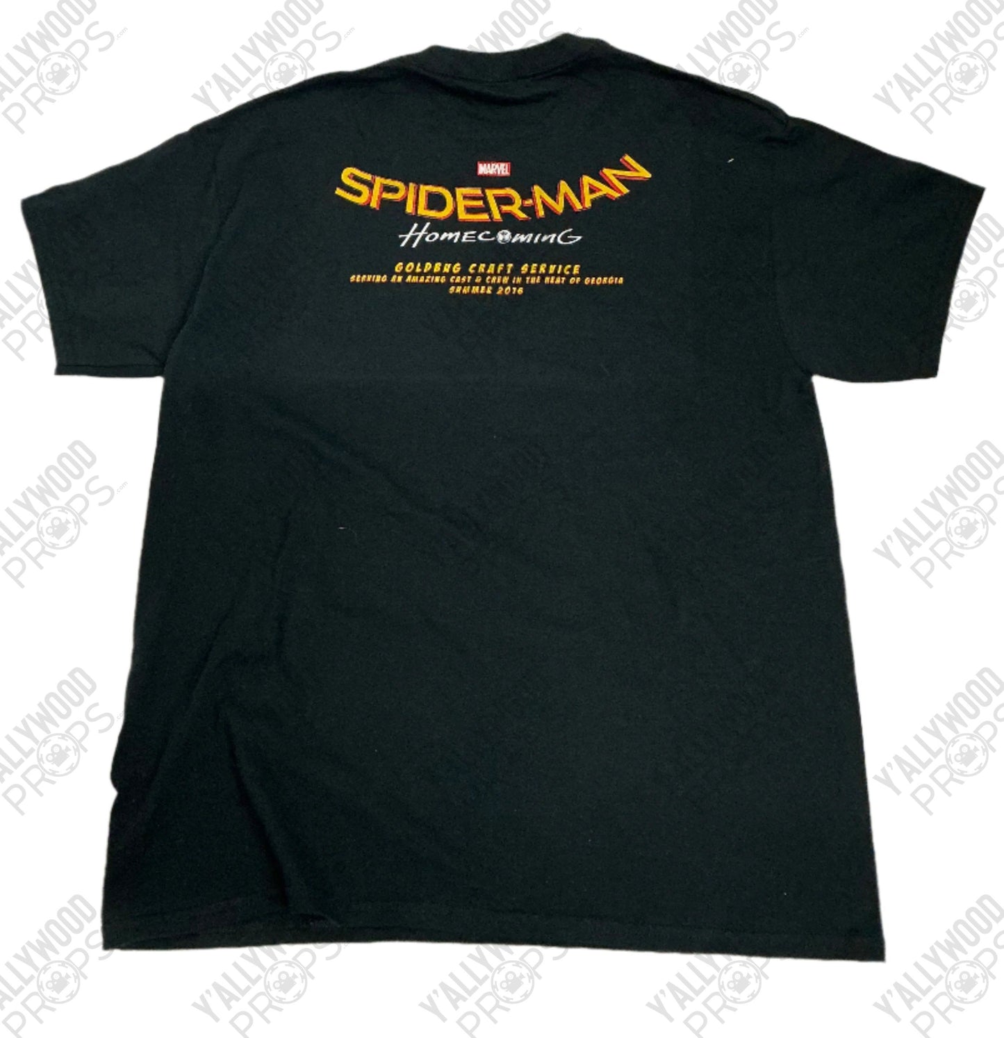 Spider-Man: Homecoming (2017) T-Shirt Cast & Crew Gift Wearable Wardrobe Y'allywood Props