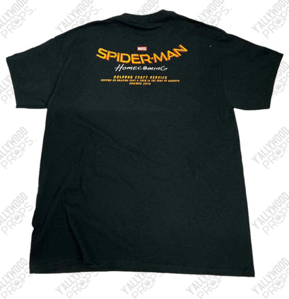 Spider-Man: Homecoming (2017) T-Shirt Cast & Crew Gift Wearable Wardrobe Y'allywood Props