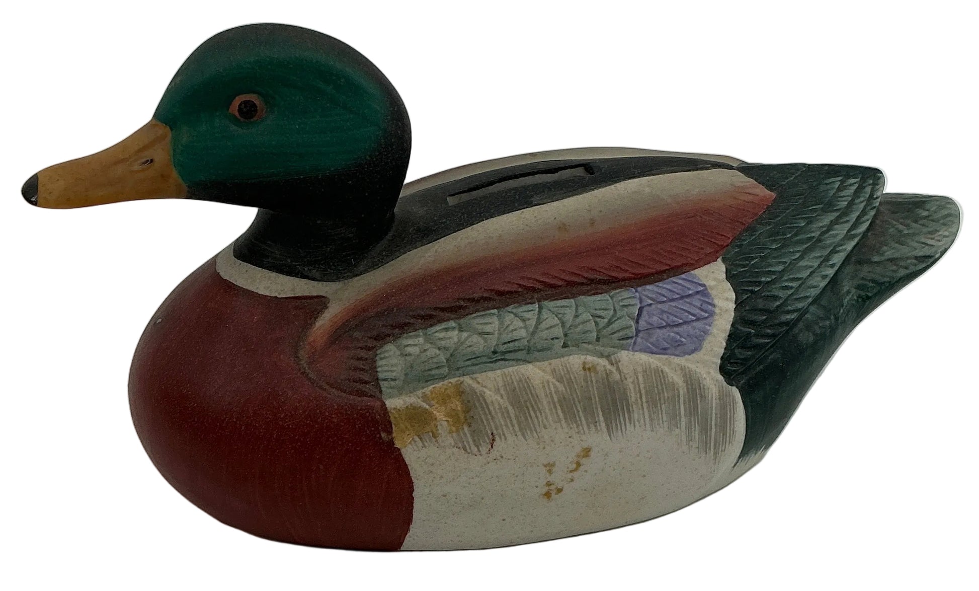 Ceramic Duck Bank from Byer's House Stranger Things (2016-2025) Movie Prop Y'allywood Props