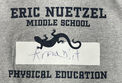 Middle School PE T-Shirts Me Apple TV Series (2024) Y'allywood Props YM Krandniit