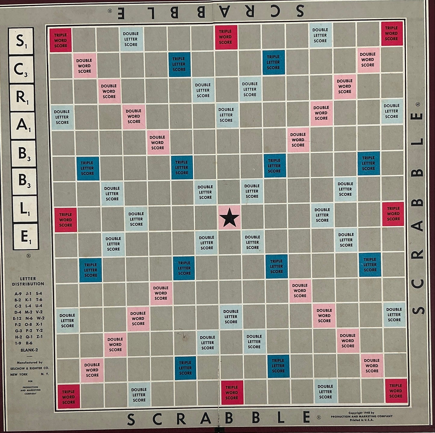 Scrabble Game from Wheeler's Basement Stranger Things (2016-2025) Movie Prop Y'allywood Props