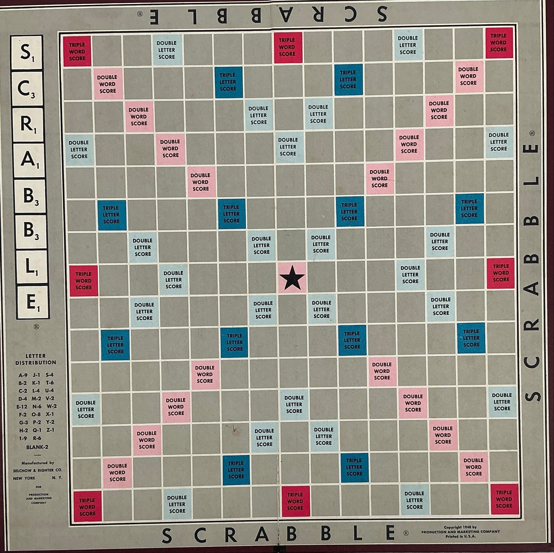 Scrabble Game from Wheeler's Basement Stranger Things (2016-2025) Movie Prop Y'allywood Props