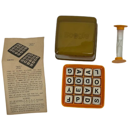 Boggle Game from Hopper's Cabin Stranger Things (2016-2025) Movie Prop Y'allywood Props