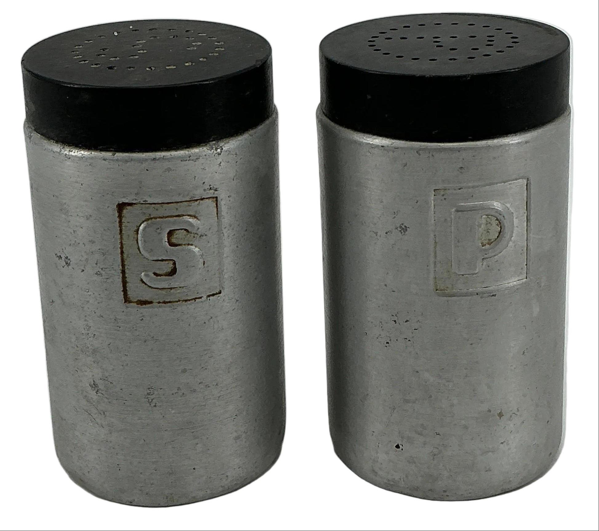Salt & Pepper Shakers from Hopper's Cabin Stranger Things (2016-2025) Movie Prop Y'allywood Props