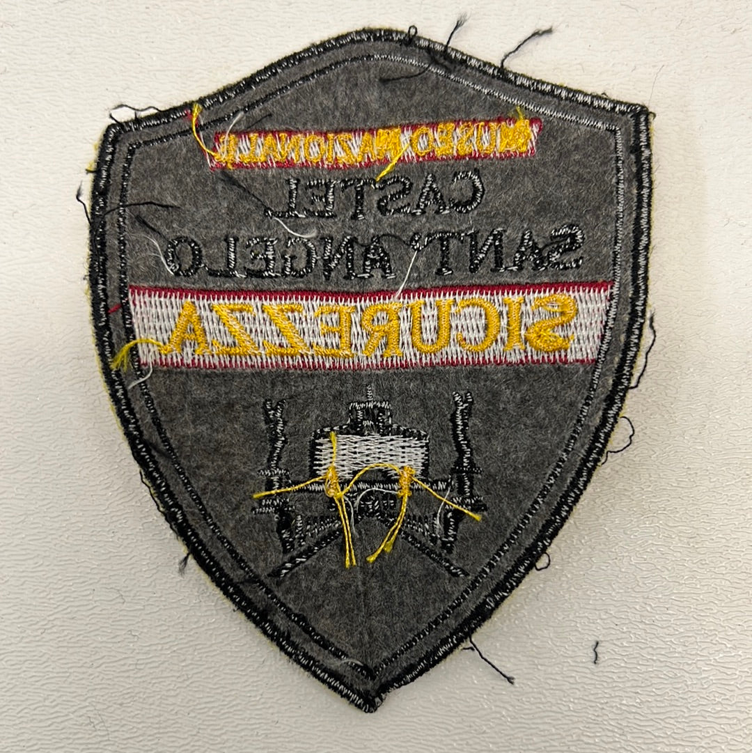 Rome Egg Museum Security Guard Patch Red Notice Movie Prop Y'allywood Props   