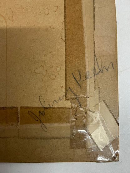 Leah Rhodes Jerry Lewis Costume Sketch The Disorderly Orderly (1964) Memorabilia Y'allywood Props