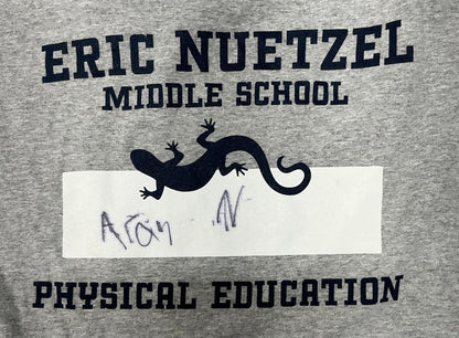 Middle School PE T-Shirts Me Apple TV Series (2024) Y'allywood Props YL Aran