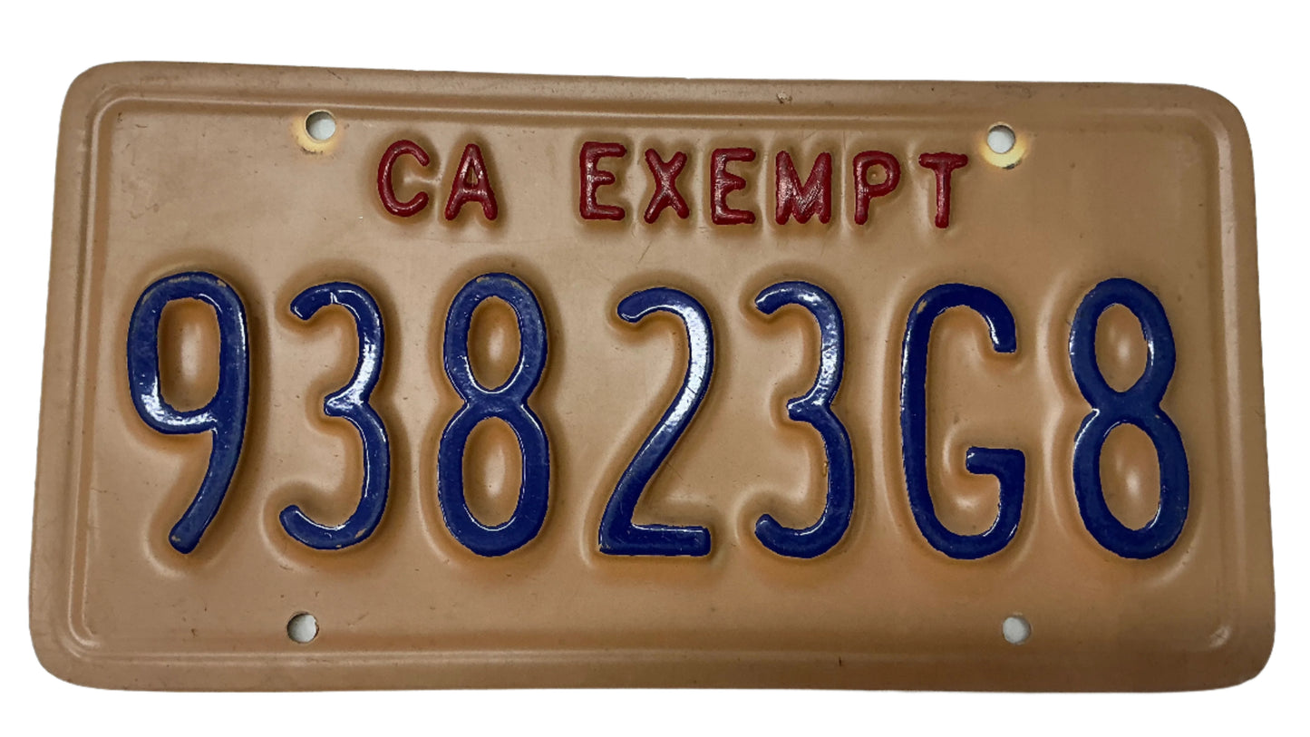 License Plates Franklin & Bash (TV Series 2011-2014)