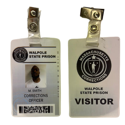 Walpole State Prison Correction’s Officer Badge Survivor’s Remorse Movie Prop Y'allywood Props   