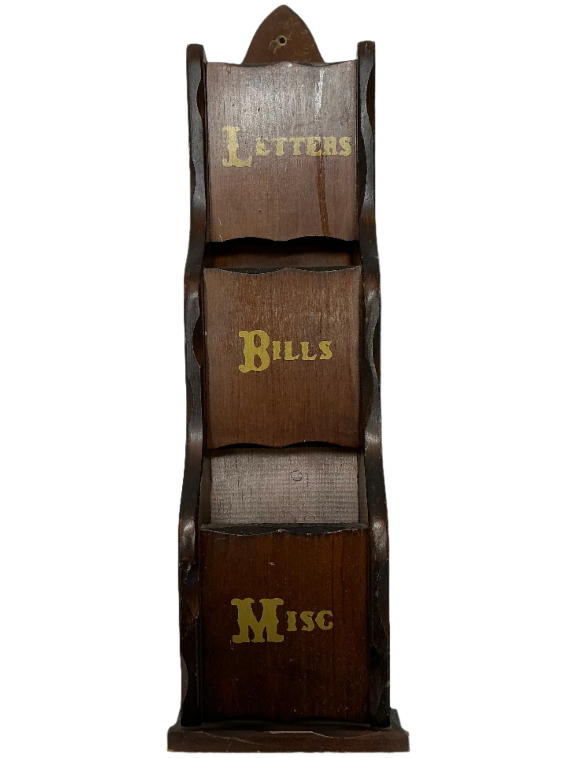 Wall Mail Holder from the Byer's House Stranger Things (2016-2025) Movie Prop Y'allywood Props