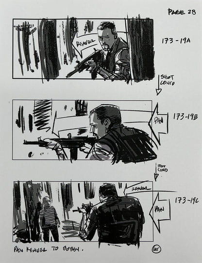 Storyboards Eden-Finale Scene 167 Logan (2017)