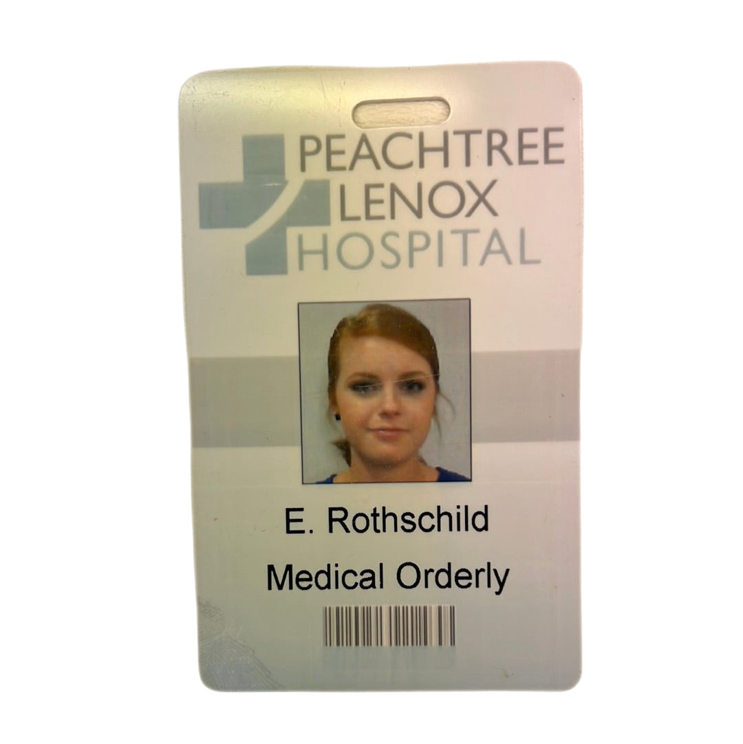 Peachtree Lenox Hospital ID Badges Survivor’s Remorse Movie Prop Y'allywood Props   