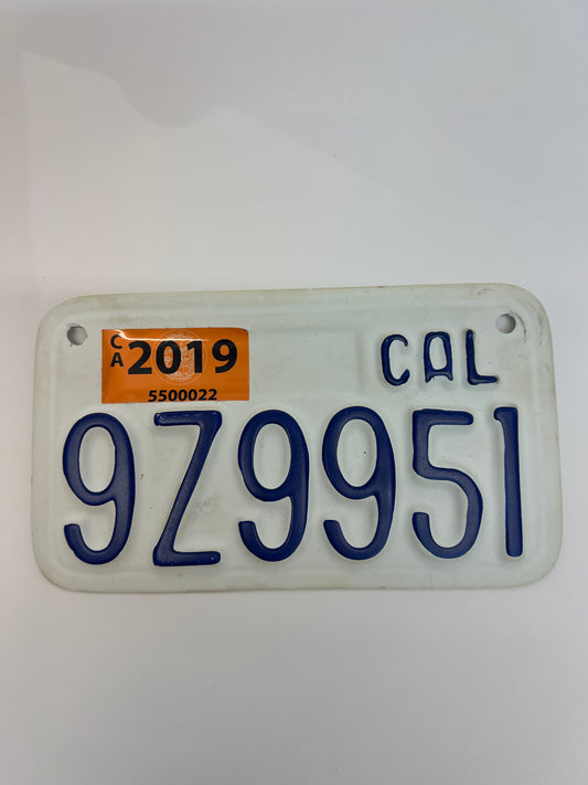 Johnny’s Motorcycle Plate S2E6 Cobra Kai Movie Prop Y'allywood Props   