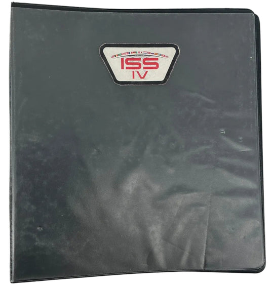 ISS IV Binder Geostorm (2017) Movie Prop Y'allywood Props