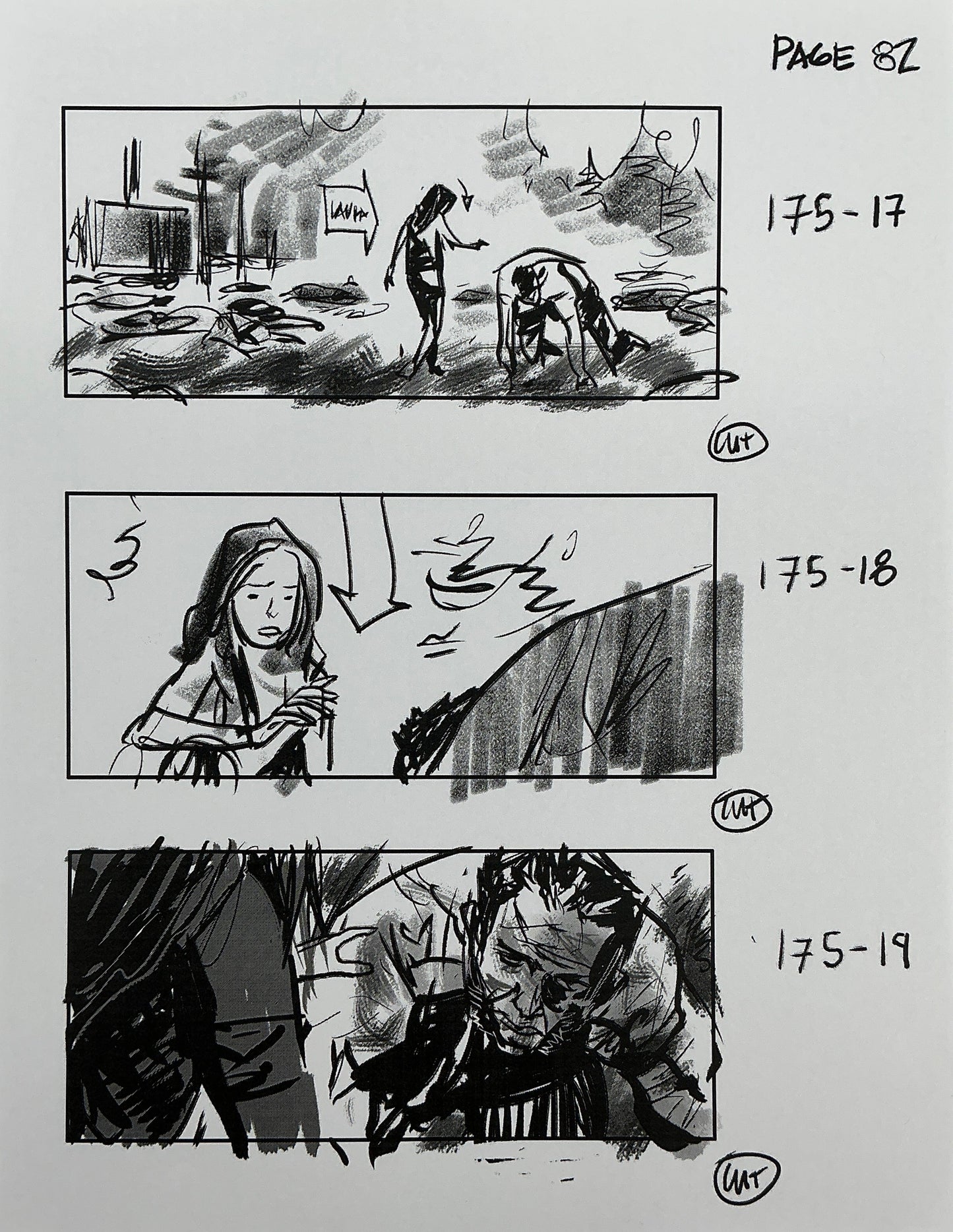 Storyboards Eden-Finale Scene 167 Logan (2017)