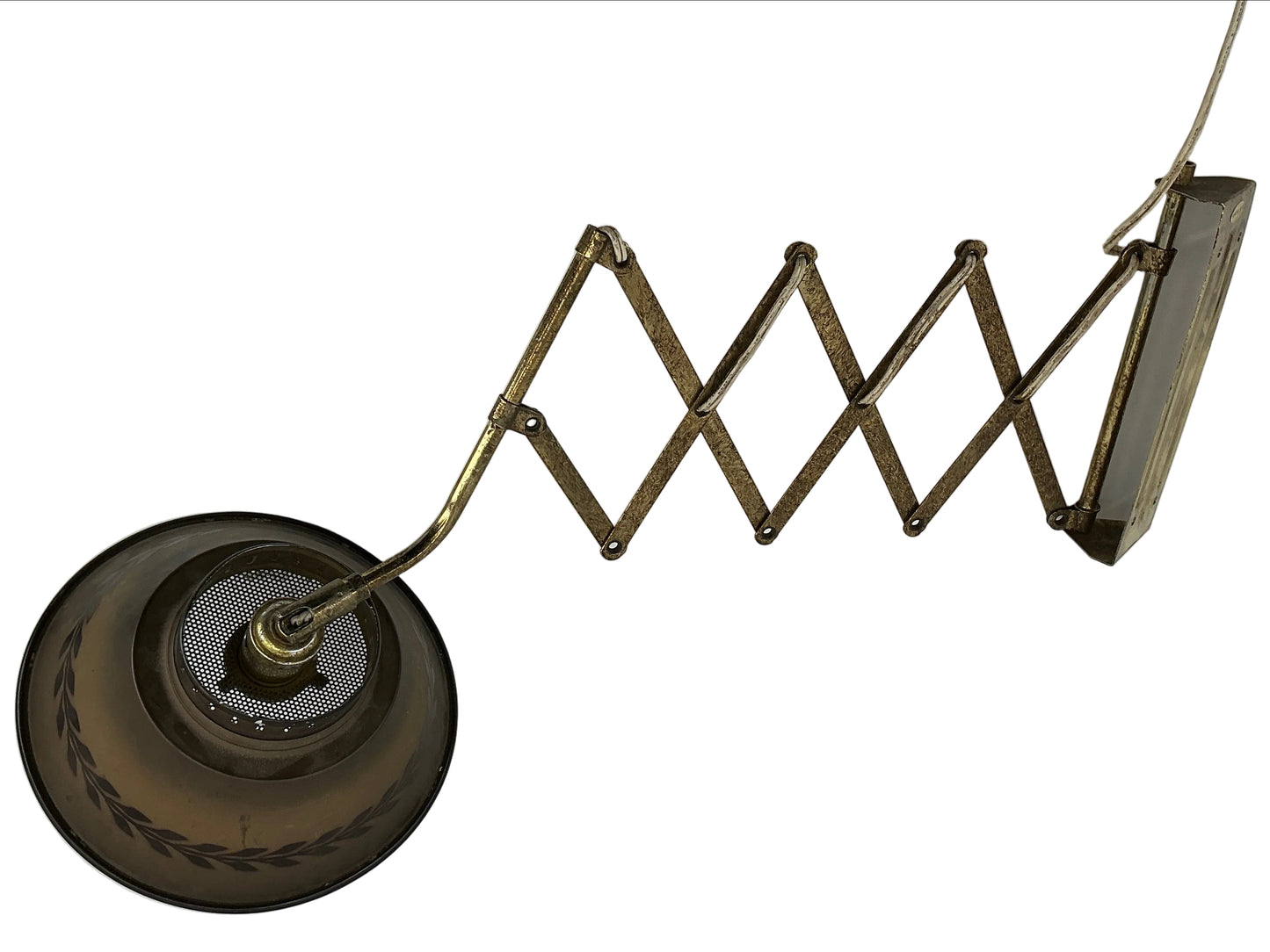 Accordion Light from Hopper's Cabin Stranger Things (2016-2025) Movie Prop Y'allywood Props