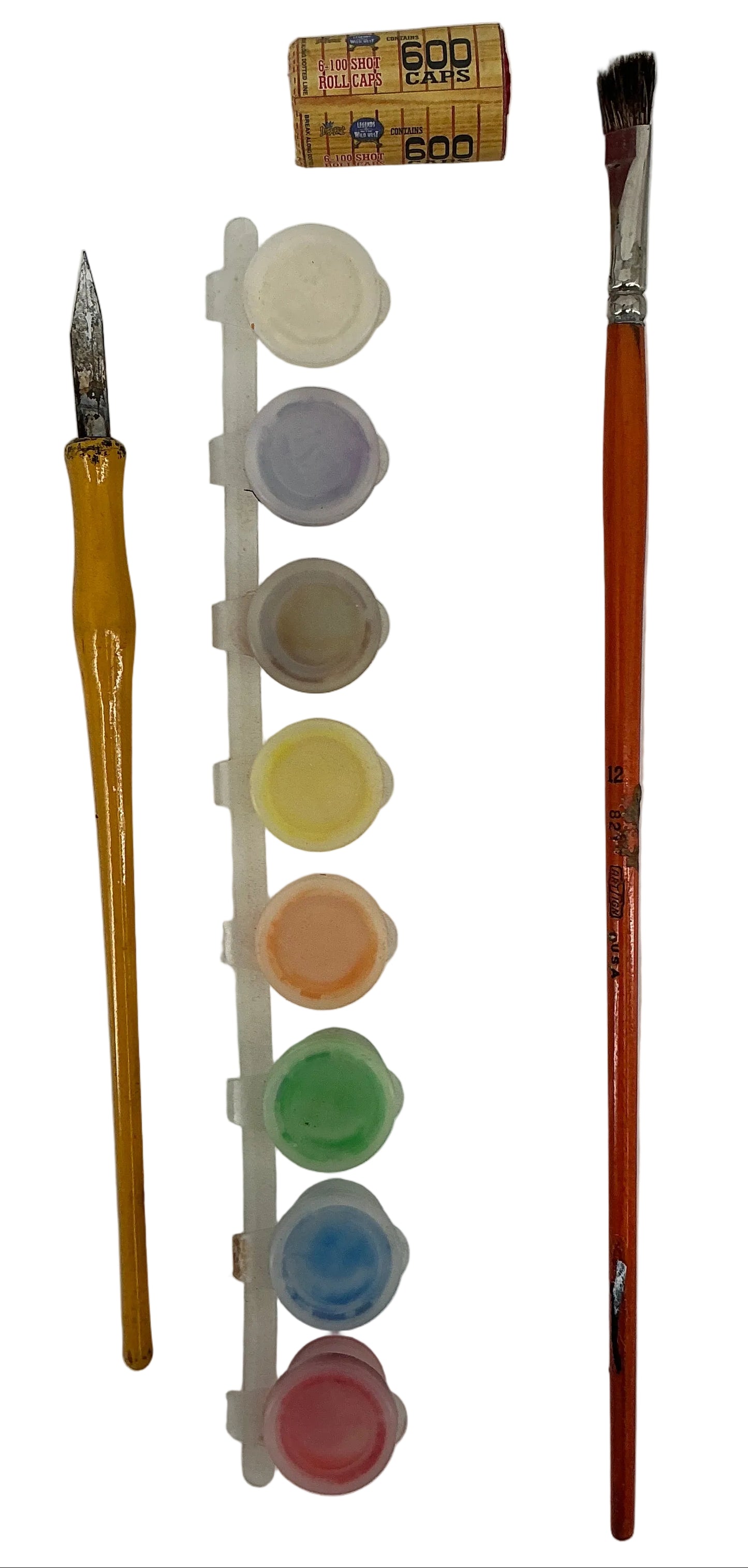 Paint Tray from Will Byer's Room Stranger Things (2016-2025) Movie Prop Y'allywood Props