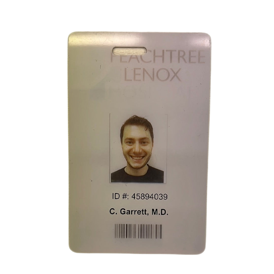 Peachtree Lenox Hospital ID Badges Survivor’s Remorse Movie Prop Y'allywood Props   