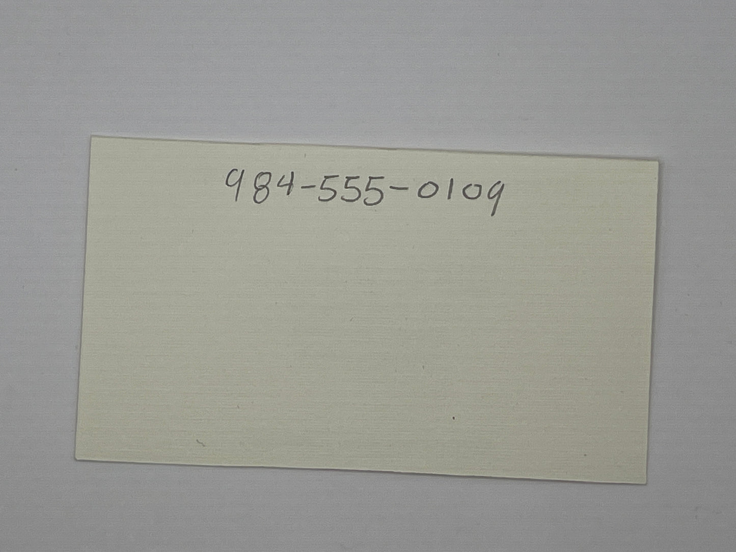 Bill Riddick The Best of Enemies (2019) Movie Prop Y'allywood Props Phone Number on Back  