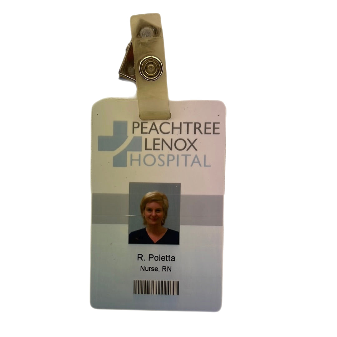 Peachtree Lenox Hospital ID Badges Survivor’s Remorse Movie Prop Y'allywood Props   