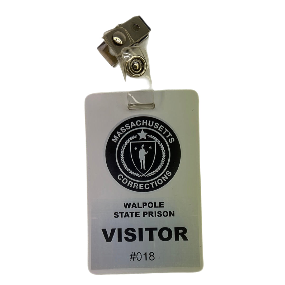 Visitor Badge Walpole State Prison Survivor’s Remorse Movie Prop Y'allywood Props   