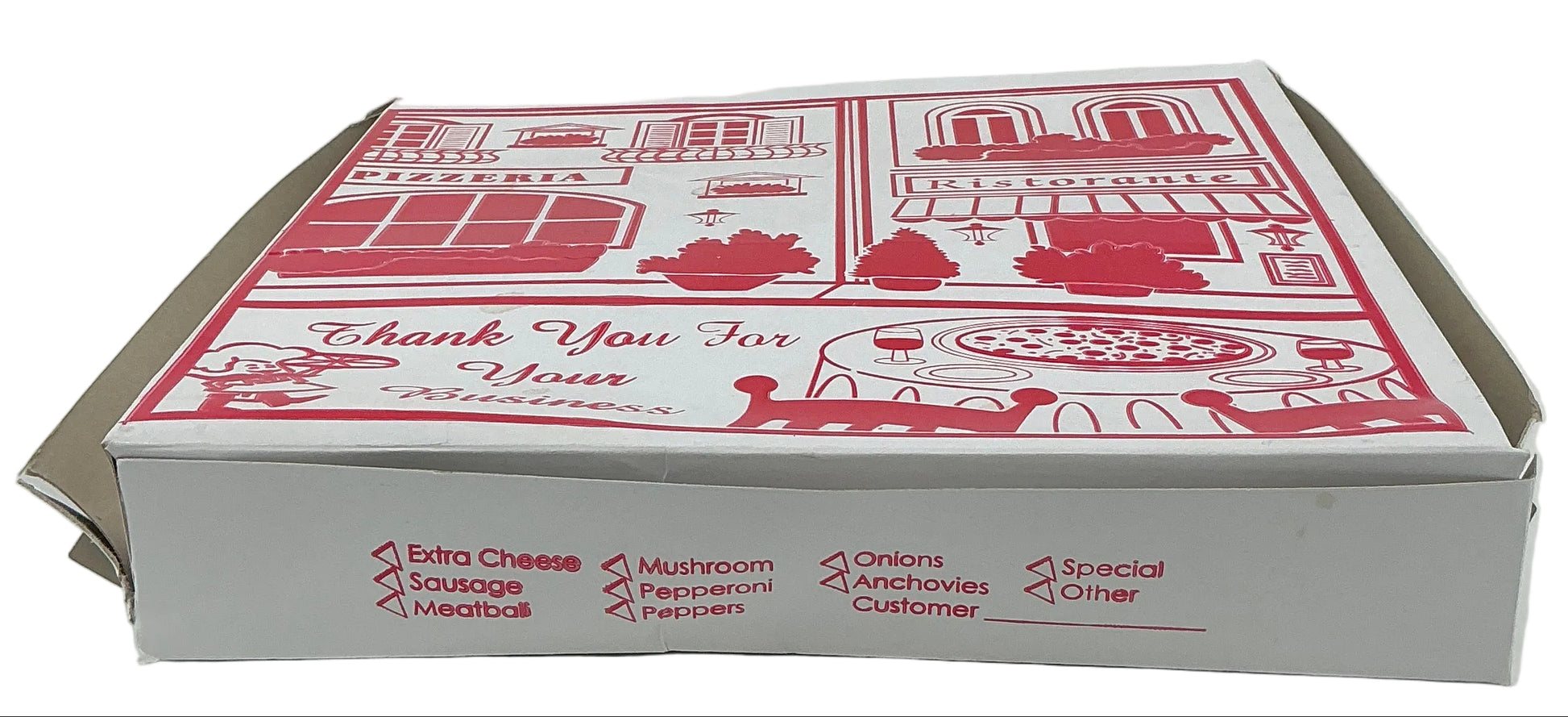 Pizza Box from Wheeler's Basement Stranger Things (2016-2025) Movie Prop Y'allywood Props