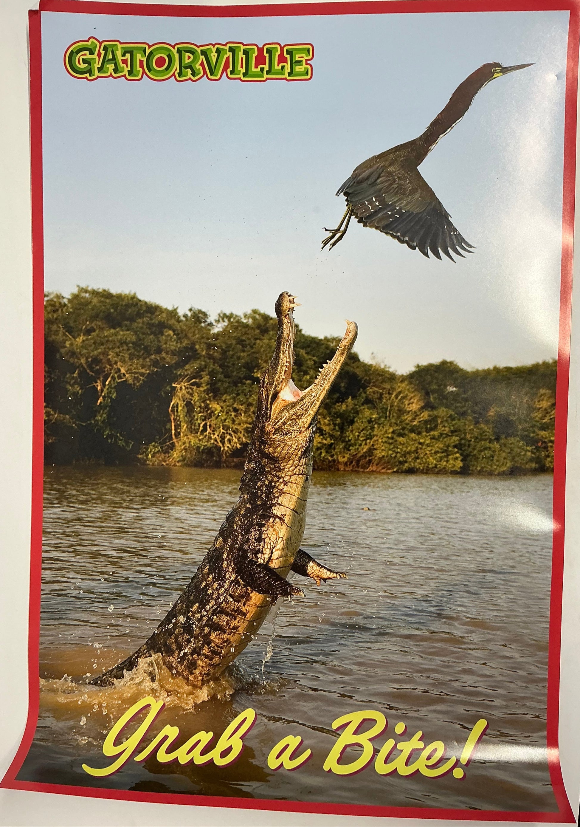 Gatorville Posters Bad Boys 4 Ride or Die (2024) Movie Prop Y'allywood Props Grab a Bite!