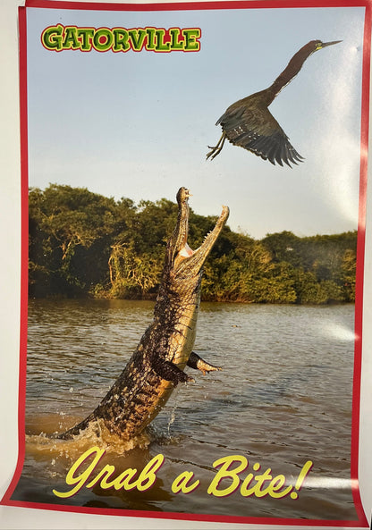 Gatorville Posters Bad Boys 4 Ride or Die (2024) Movie Prop Y'allywood Props Grab a Bite!