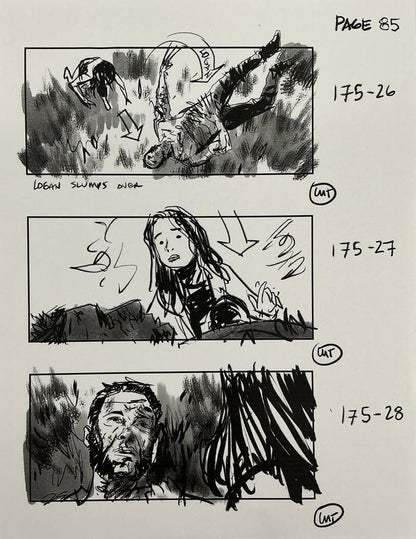 Storyboards Eden-Finale Scene 167 Logan (2017)