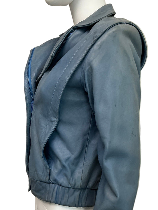 Robbie's Closet Leather Jacket The Beanie Bubble (2023) Wearable Wardrobe Y'allywood Props