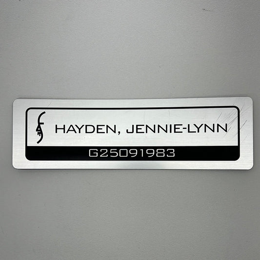 Jennie-Lynn Hayden, Green Lantern, Infinity Inc Room Sign S3 E8 Stargirl Movie Prop Atlanta Brick Co   