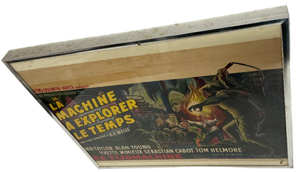 H.G. Wells The Time Machine Movie Poster French (1960) Memorabilia Y'allywood Props