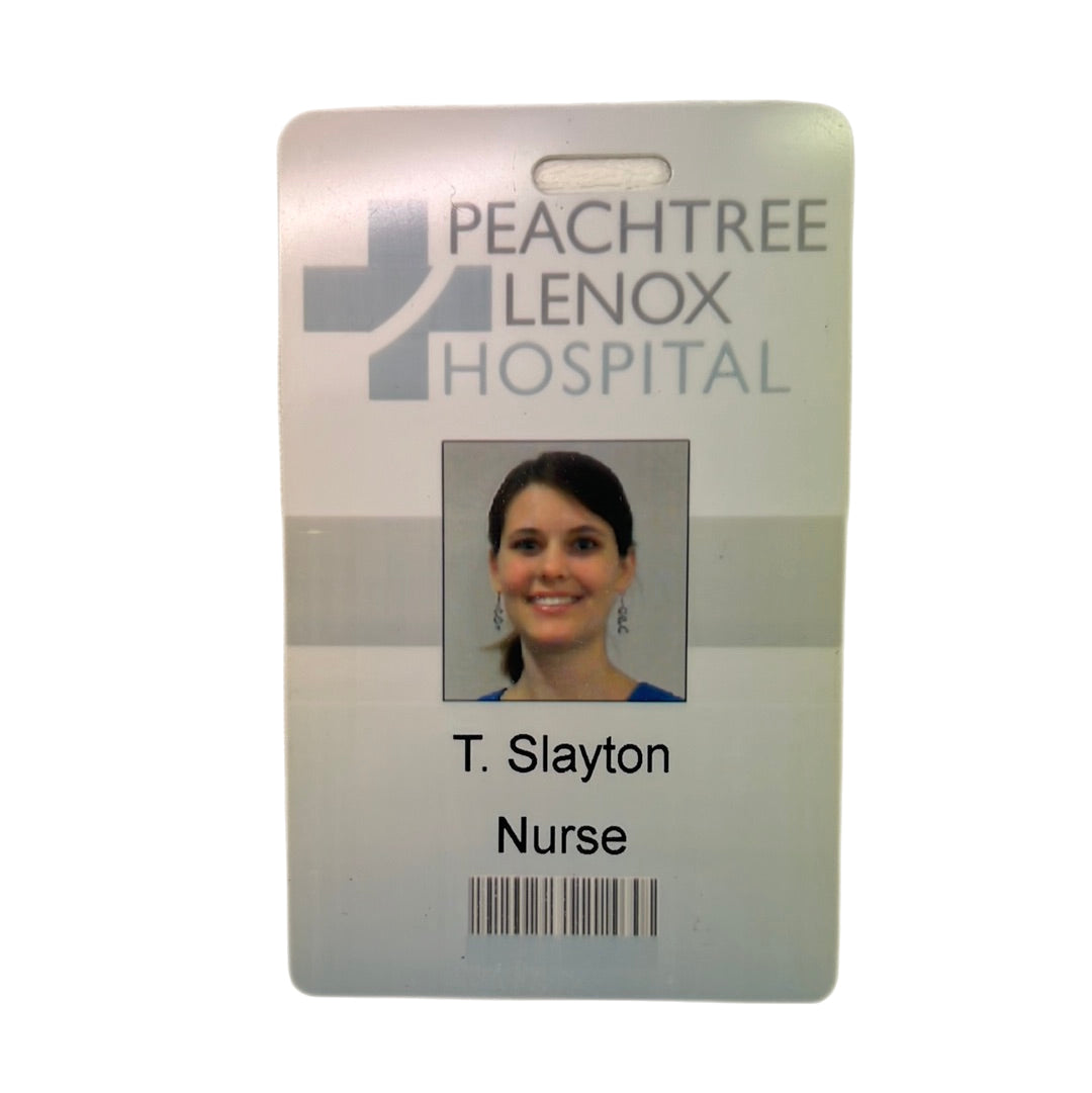 Peachtree Lenox Hospital ID Badges Survivor’s Remorse Movie Prop Y'allywood Props   