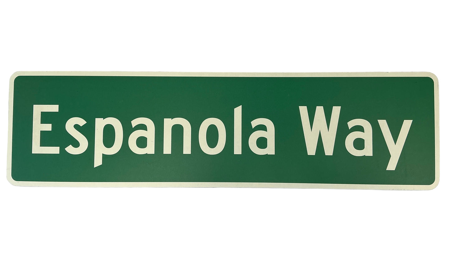 Espanola Way Sign Bad Boys For Life (2020) Movie Prop Y'allywood Props