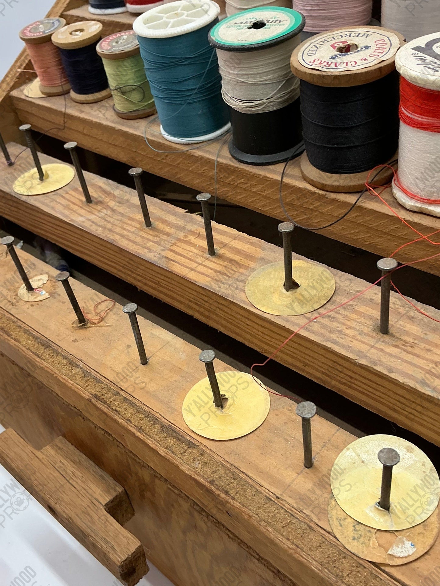 Thread Spool Holder Byer's House Stranger Things (2016-2025) Movie Prop Y'allywood Props