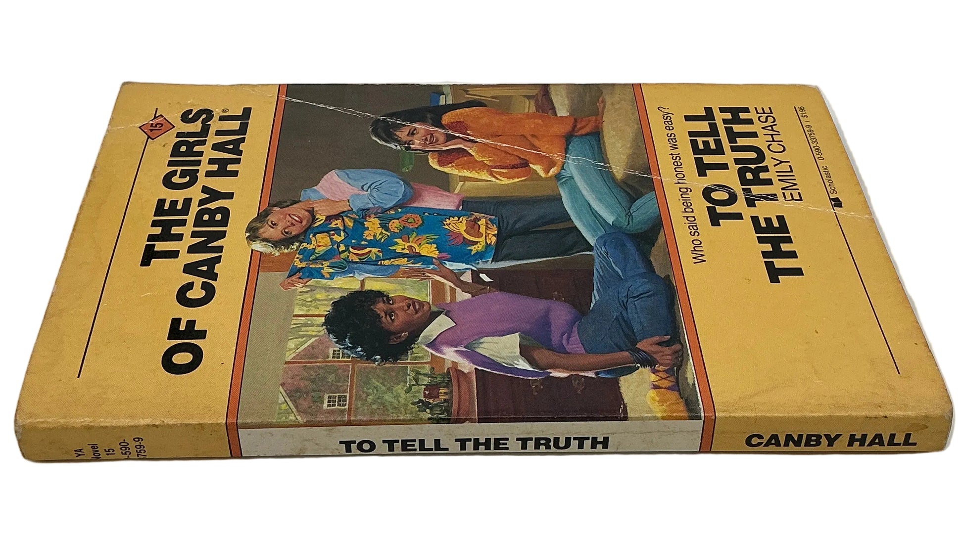 Books from Wheeler's Basement Stranger Things (2016-2025) Movie Prop Y'allywood Props The Girls of Canby Hall To Tell The Truth by Emily Chase